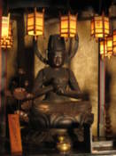 Room inside the Ryozen Kannon Statue