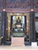 Inside a shrine at Senso Temple