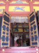 Inside of a shrine at Senso Temple