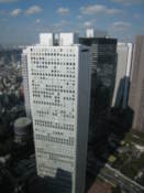 View from Tokyo Metropolitan Government Offices building