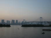 Sunset at Tokyo bay