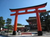 Gate of the Fushimi-Inari shrine