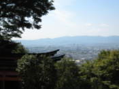 View from Fushimi-Inari shrine