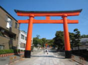 Gate of the Fushimi-Inari shrine