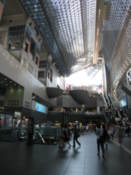 Inside Kyoto railway station