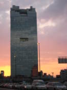 Umeda Sky Building at sunset