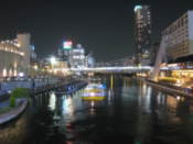 The Dotonbori Canal by night
