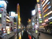 The Dotonbori Canal by night