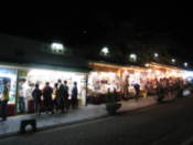 Nara shopping areas by night