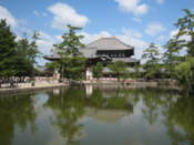 Todai Temple seen accross the pond