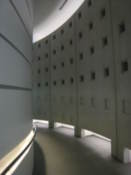 Peace memorial hall walkway