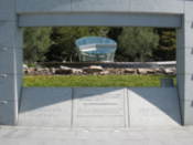 Monument representing the time of the bombing