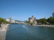 Along the Motoyasu-gawa