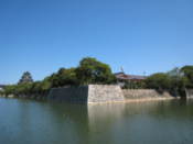 Horoshima-jo seen over the moat