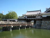 Moat bridge