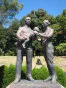 Statue at Gokoku Shrine