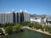View from Hiroshima-jo