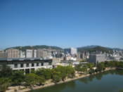View from Hiroshima-jo