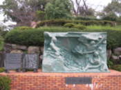 Memorial near the Atomic Bomb Museum