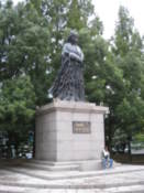 Statue in the Atomic Bomb Hypocenter Park