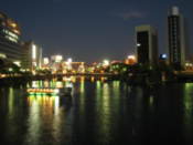 Naka River by night