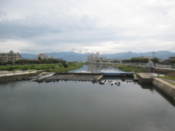 River running through western Fukuoka