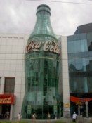 Now that's one big Cola bottle...