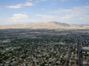 A view from the Stratosphere - 108 stories up