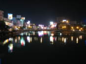 Naka River by night