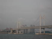 Gwang-an Bridge over the sea