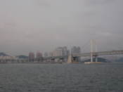 Gwang-an Bridge over the sea
