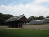 Gate to Yeongyeonjeon Hall at Jongmym Shrine