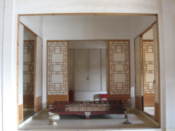 Inside Gangnyeongjeon Hall