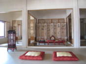 Inside Gangnyeongjeon Hall