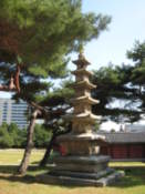 Stone pagoda at Changgyeonggung Palace