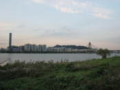 Looking over the Han River