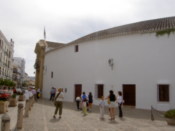 Outside the Ronda bull ring