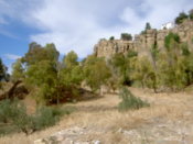 The rocks Ronda is perched upon