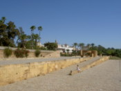 The nice area by the river