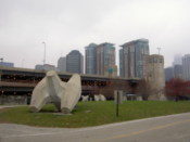 Possibly phallic sculpture