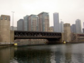 Bridge over the Chicago river