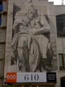 Weird painting on a building