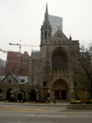 Old-looking church building