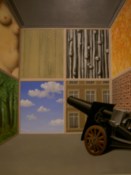 This is actually a photo of a flat painting