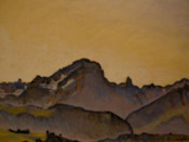 Mountains and sky