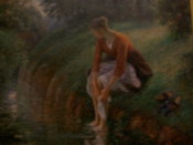Paiting of a young woman