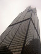 Looking up from the outside