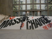 The stairs of the Museum of Contemporary Art