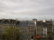 Quaint buildings opposite the Pompidou...