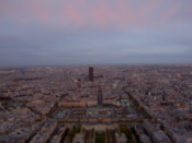 Slightly pink clouds